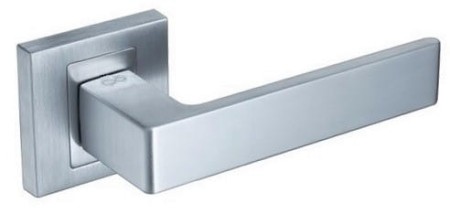 Klamka Apollo KAO M700 chrom mat szyld kwadratowy Infinity Line