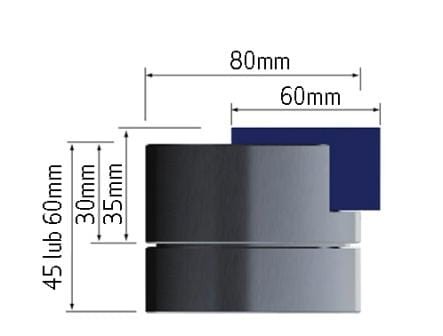 Odbojnik AXA MC-35 do drzwi ciężkich