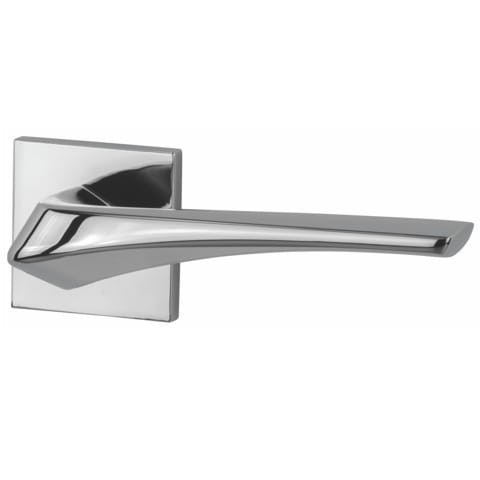 Przejdź do produktu Klamka Heavy FIT chrom połysk szyld kwadratowy VDS