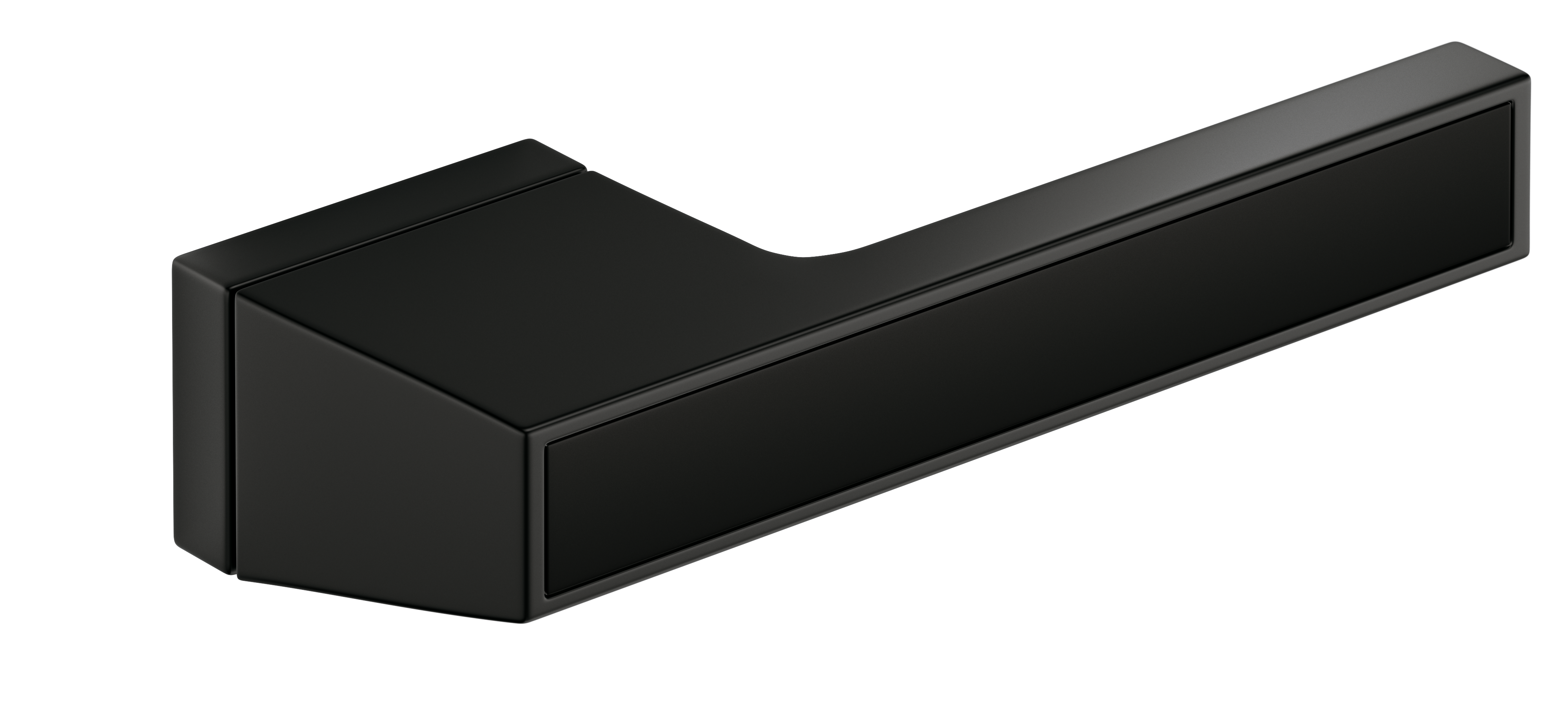 Klamka Maxima Connect czarna szyld ukryty Corona