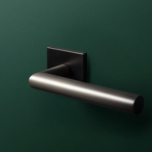 Klamka VINCI FIT antracyt szyld kwadratowy VDS