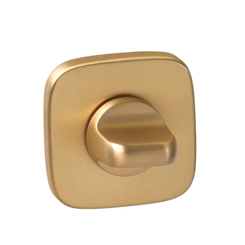 Rozeta kwadratowa zaoblona R82F złoty satyna WC