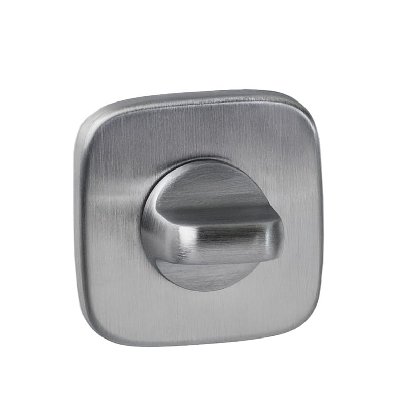 Rozeta kwadratowa zaoblona R82F chrom szczotkowany WC