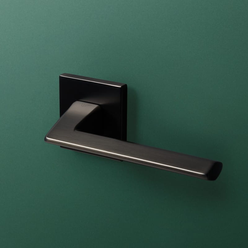 Klamka Ever FIT antracyt szyld kwadratowy VDS