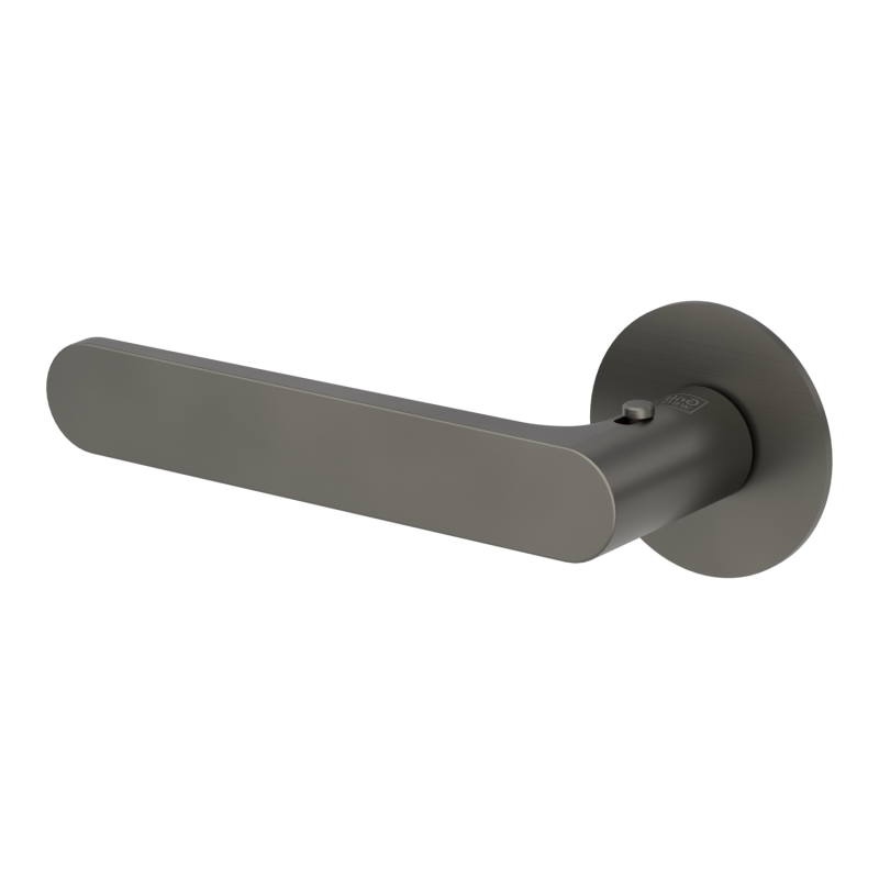 Klamka AVUS PIATTA S Smart2Lock kaszmirowy szary Griffwerk lewa